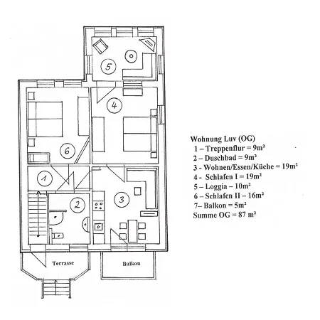 Apartment Weisse Am Meer